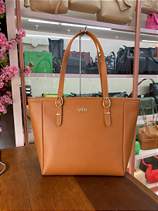 Bolsa Feminina Executiva Grande Max Fivela Casual Elegante com Zíper