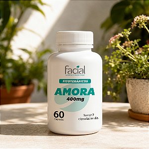 Amora em Cápsulas 400mg 60 Cápsulas