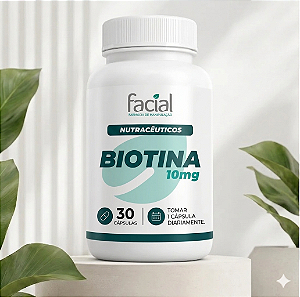 Biotina 10mg 30 Cápsulas