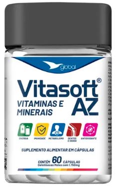 Polivitamínico Vitasoft de A-Z  60 cápsulas