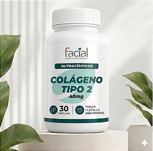 Colágeno Tipo II 40mg 30 cápsulas