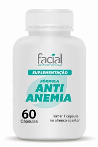 Suplemento Anti Anemia - 60 caps.