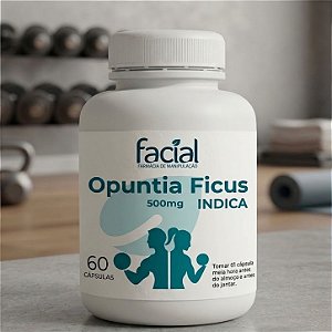 Opuntia Ficus Indica 500mg - 60 cápsulas