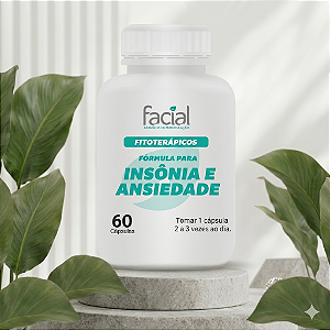 Fórmula para insônia e ansiedade 60 cáps