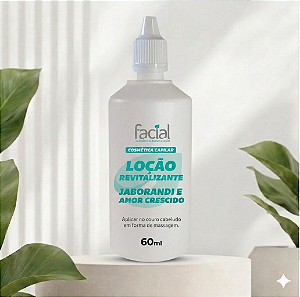 Loção revitalizante Jaborandi e Amor crescido 60ml