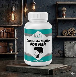 Composto Capilar FOR MEN - 30 cápsulas