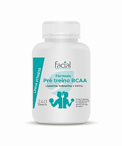 Pré treino em cápsulas BCAA 240 cápsulas
