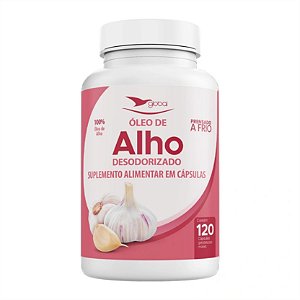 Óleo de Alho – 120 Cápsulas