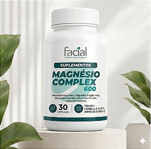Magnésio Complex 600 - 30 cápsulas