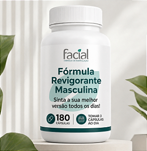Fórmula Revigorante Masculina – Energia, Vitalidade e Performance (180 Cápsulas)