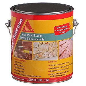 Sika Silicone Galão 3,6lts