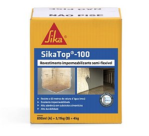 Sikatop100 Caixa 4kg