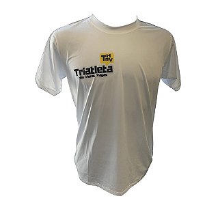 Camiseta Branca Triatleta Nas Horas Vagas