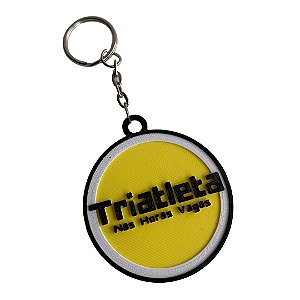 Chaveiro Triatleta Nas Horas Vagas - PLA