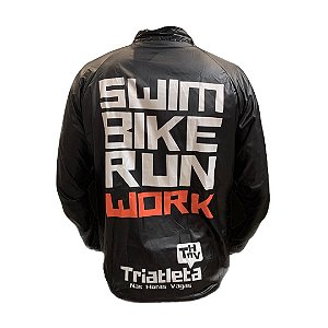 Jaqueta Corta Vento TNHV WORK - Black