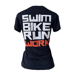 Baby Look de Poliamida Triathlon Work - Black