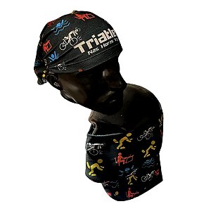 Bandana - Triathlon Cartoon