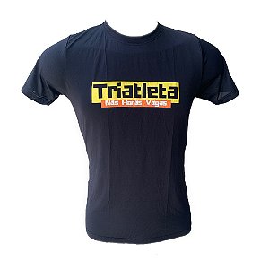 Camiseta de Poliamida Triathlon TNHV - Preta