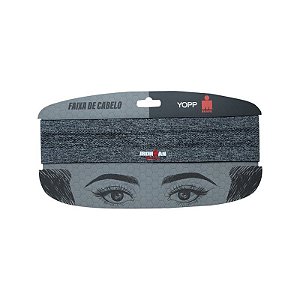 FAIXA DE CABELO CINZA IRONMAN BRASIL