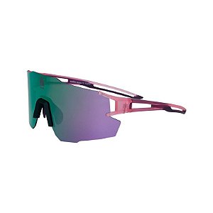 ÓCULOS DE SOL PERFORMANCE YOPP IRONMAN BRASIL UV400 MASK IMB2.4 ROXA E ROSA