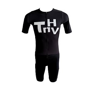 Traje Triathlon Masculino (2 Peças: Jersey + Bermuda)