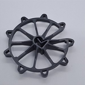 Separador De Ferragem Aço Viga 25mm/2,5cm Plástico 300 Und