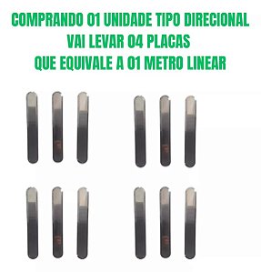 Elemento tátil - MODELO ALERTA | DIRECIONAL