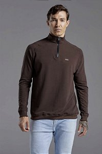 Camiseta Ml Ziper Diamantto