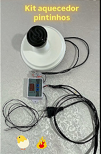 Kit Aquecedor automático para pintinhos