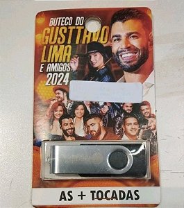 PENDRIVE GRAVADO BUTECO DO GUSTAVO LIMA E AMIGOS 2024