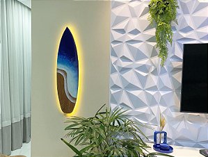 PRANCHA MALDIVAS REAL 95x25 COM LED