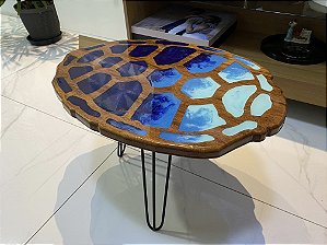 MESA DE CENTRO CASCO DE TARTARUGA