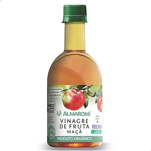 VINAGRE DE MAÇÃ ORGÂNICO 400ML - ALMARONI