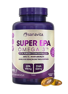 SANAVITA - ÔMEGA 3TG SUPER EPA - POTE 90 CÁPSULAS