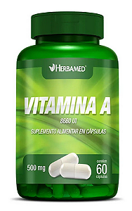 HERBAMED - VITAMINA A - 60 CÁPSULAS - 8660UI