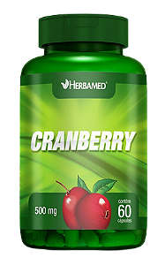 CRANBERRY 60 CÁPSULAS - 500MG - HERBAMED