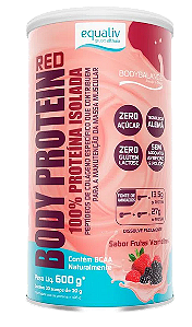 EQUALIV - BODY FRUTAS VERMELHAS 600GR