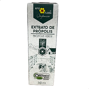EXTRATO DE PRÓPOLIS VERDE ORGÂNICO 30ML - APIS FLORA