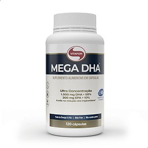 MEGA DHA - 120 CÁPSULAS - VITAFOR