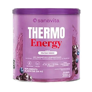 SANAVITA - THERMO ENERGY - FRUTAS ROXAS 300G