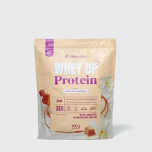 SANAVITA - WHEY UP 3W - BAUNILHA E CARAMELO - POUCH 900G
