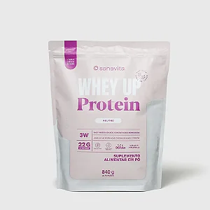 SANAVITA - WHEY UP 3W - NEUTRO - POUCH 840G