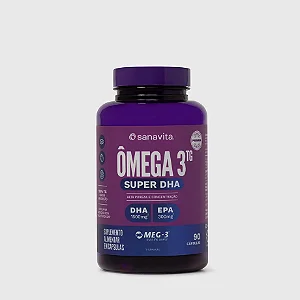 SANAVITA - ÔMEGA 3TG SUPER DHA - 90 CÁPSULAS