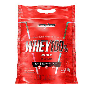 INTEGRALMEDICA - SUPER WHEY 100% BAUNILHA 900G - REFIL