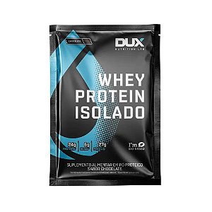DUX NUTRITION - WHEY PROTEIN ISOLADO SACHÊ - CHOCOLATE