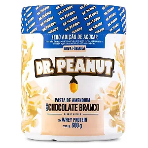 DR. PEANUT - PASTA DE AMENDOIM CHOCOLATE BRANCO