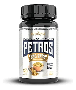 NUTRIVALE - PETROS ( FENO GREGO COM BORO) 120 CÁPSULAS