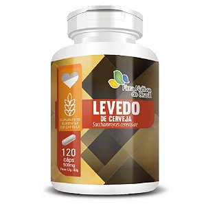 FLORA NATIVA - LEVEDO DE CERVEJA 500MG 120 CÁPSULAS