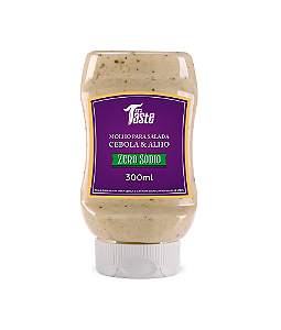 MRS TASTE - MOLHO CEBOLA E ALHO - ZERO 300ML