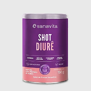 SANAVITA - SHOT DIURE - FRUTAS VERMELHAS - LATA 150G